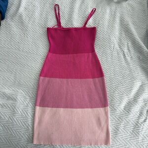 PINK Tones Mini Dress